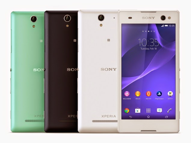 sony_xperia_c3_front_back_all_colours