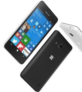 Microsoft Lumia 550 back front 1
