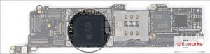 04 Apple iPhone SE Teardown Chipworks Analysis Internal Apple A9 Processor Application 1