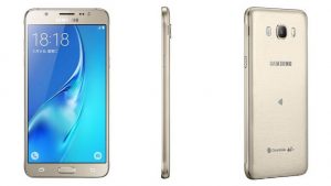 Samsung Galaxy J5 J7 Gold front side back 1