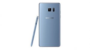 Samsung Galaxy Note 7 Blue Coral back 2