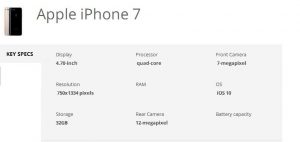 apple iphone 7 specs techfoogle 4