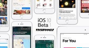 iOS 10 Beta 1 techfoogle 2