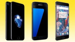 iPhone7 vs GalaxyS7 vs OnePlus3 techfoogle 2
