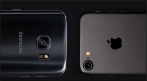 samsung galaxy note7 apple iphone 7 3