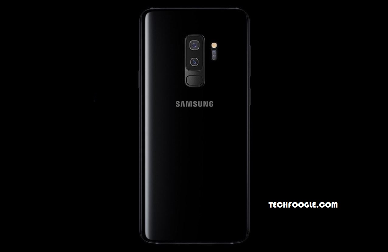 Samsung Galaxy S9+ Black (Back Side)