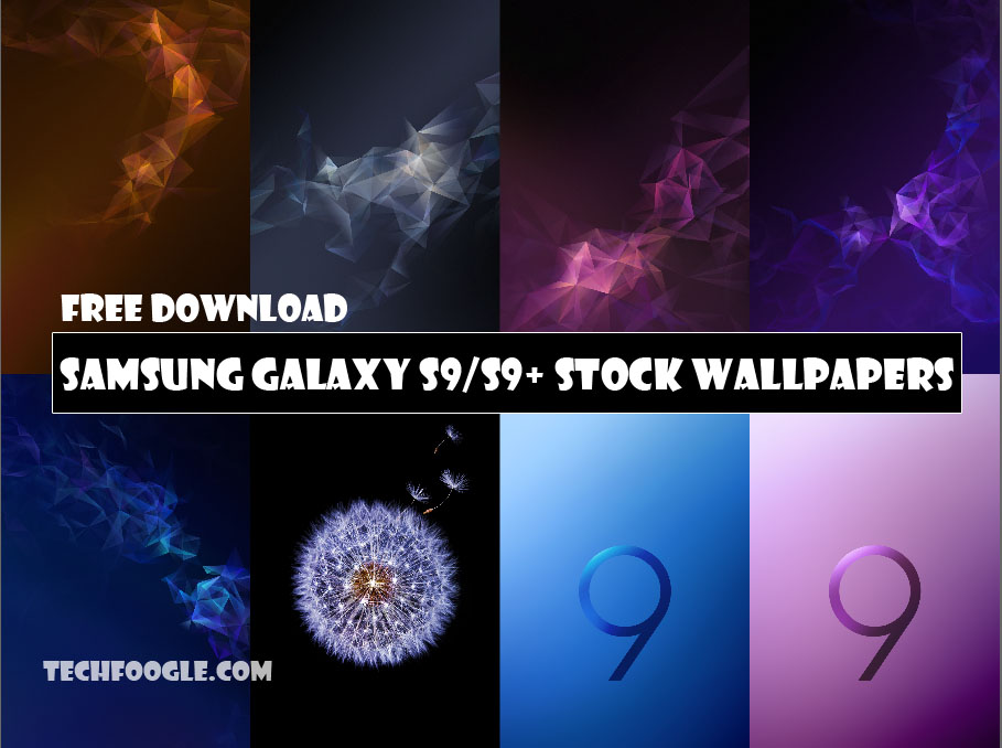 Free Download Samsung Galaxy S9 and S9+ Stock Wallpapers