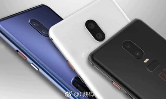 Oneplus 6 Leaked Image with 3 colours