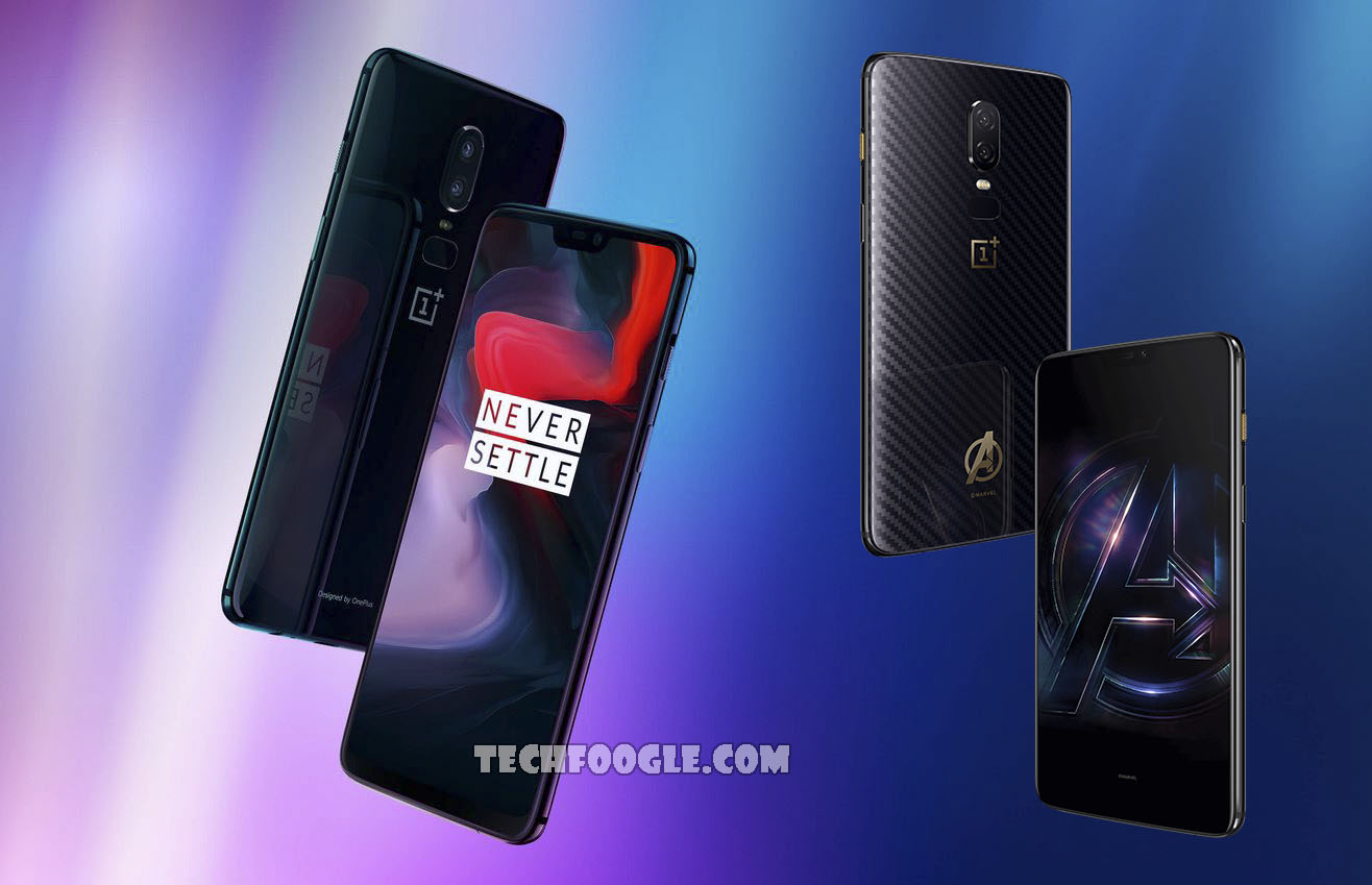 OnePlus 6 and OnePlus 6 Avengers Limited Edition