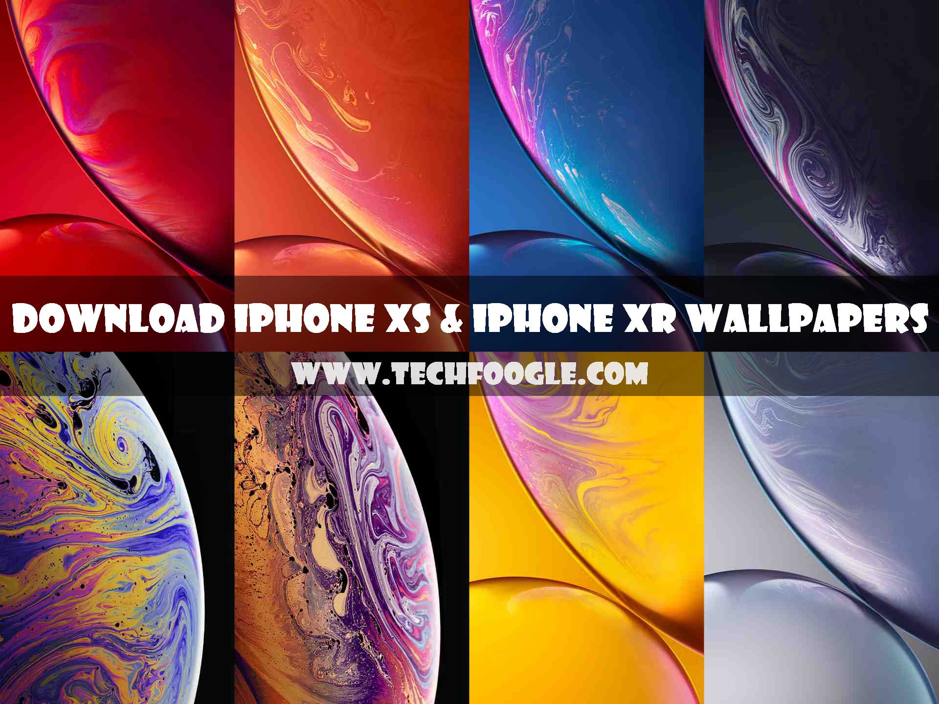 Free Download iPhone XS and iPhone XR Stock Wallpapers