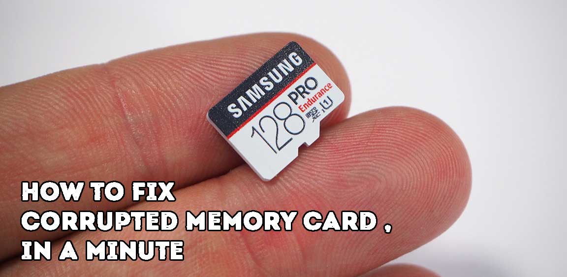 How To Fix Corrupted Memory Card In A Minute Tech Foogle