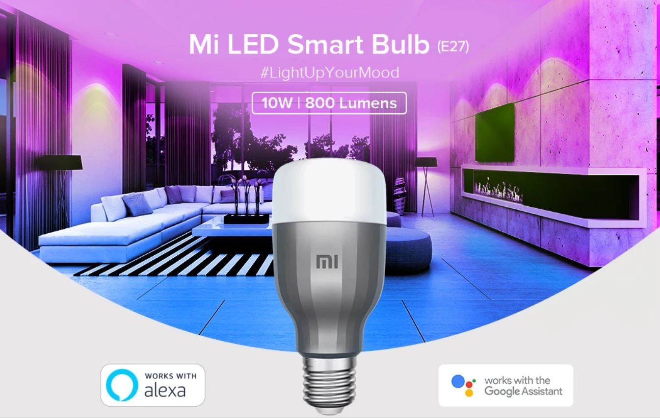 Xiaomi Mi LED Smart Bulb launched in India, supports Google and Alexa Assistant 