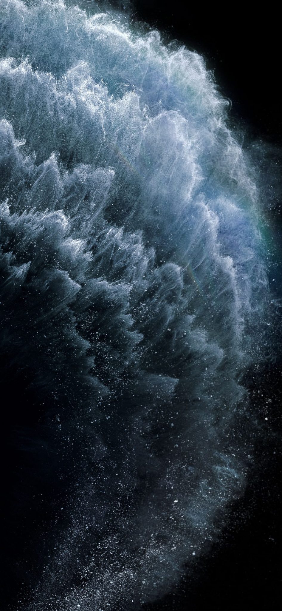 iphone-11-gray-particles-wallpaper