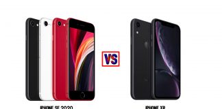 iPhone SE 2020 vs iPhone XR
