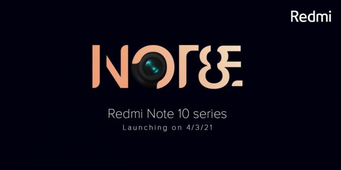 Redmi Note 10 series launch date