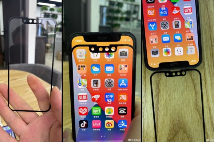 iPhone 13 Smaller notch shown in image