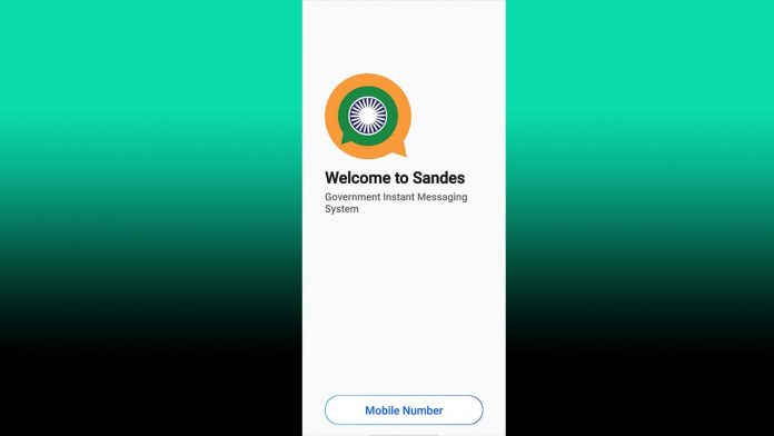 Sandes Instant Messaging App Alternative to WhatsApp launched in India