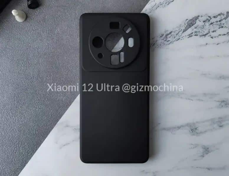 Xiaomi 12 ultra case leaked
