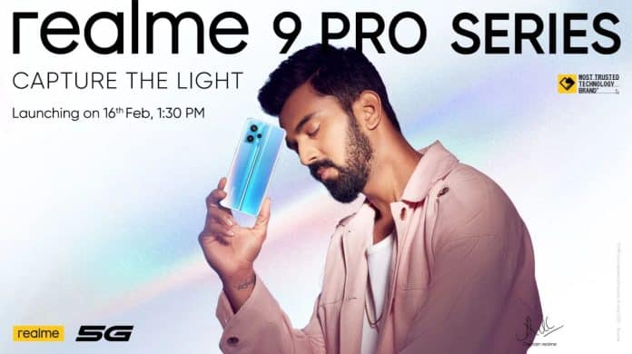 Realme 9 Pro Series Launching on 16 Feb
