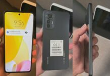 Xiaomi 12 Lite leaked images