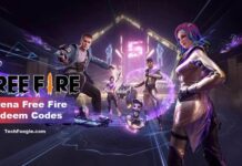 Garena Free Fire Redeem Codes by TechFoogle