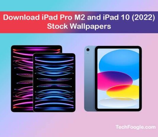 Free Download iPad Pro 2022 and iPad 10 (2022) Stock Wallpapers