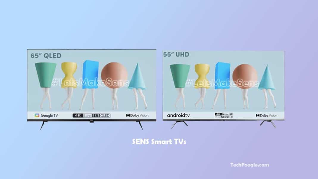 Tv Maker Indian TV Maker SENS Introduces Made In India TVs With Google TV ...