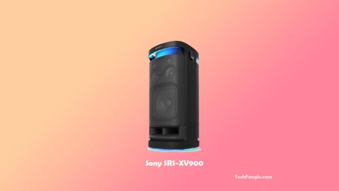 Sony Launches SRS-XV900 Party Speaker in India