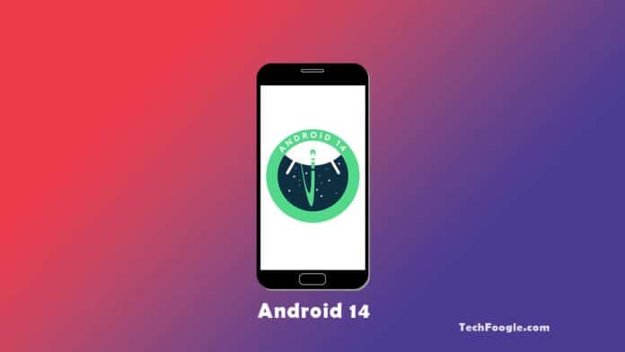 Android-14-Logo-in-the-Phone