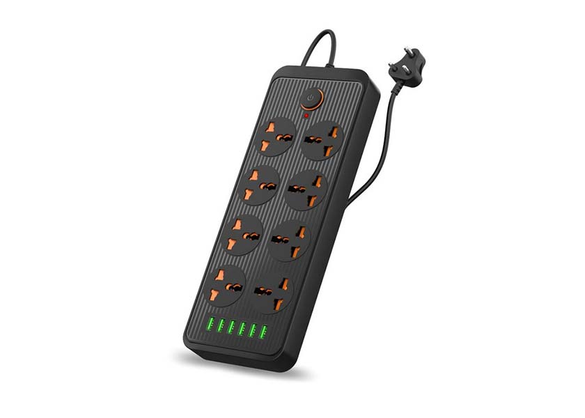 Portronics-Power-Plate-7-with-Six-USB-Ports-and-Eight-Power-Outlets