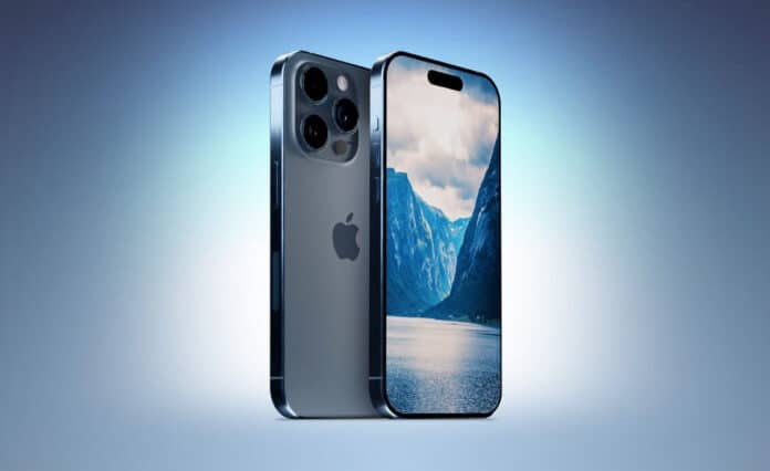 iPhone 15 Pro render