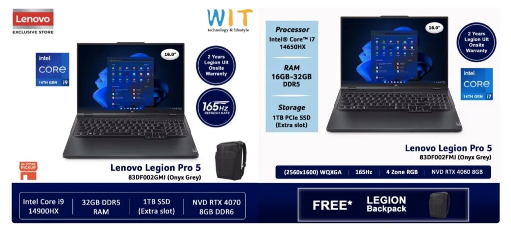 Lenovo Legion 5 Pro Leaked Laptops