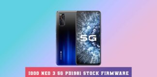 iQOO Neo 3 5G Stock Firmware Download Guide