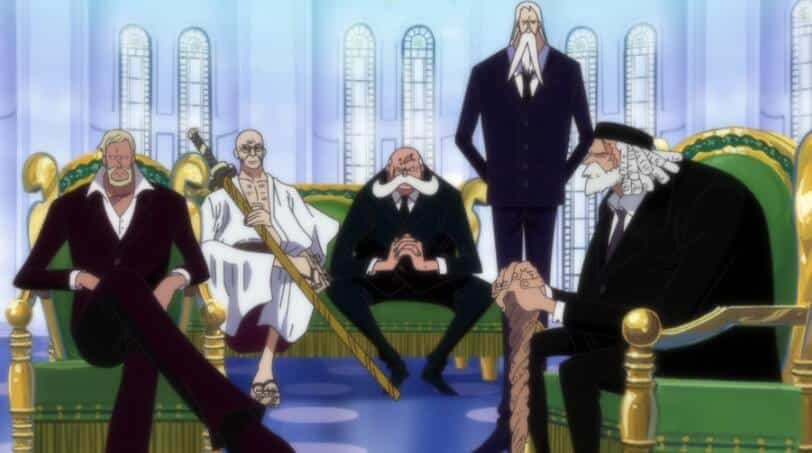 Five elders anime