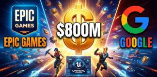 Epic Games Targets $800 Million Google Deal
