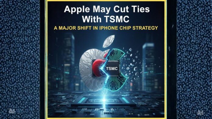 Apple May Cut Ties With TSMC Apple May Cut Ties With TSMC