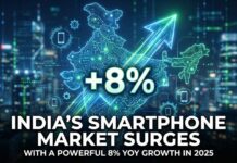 India’s Smartphone Market Surges in 2025 With a Powerful 8% YoY Growth India's-Smartphone-Market-Surges-in-2025