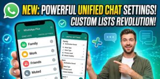 WhatsApp Plus Is Adding Powerful Unified Chat Settings for Custom Lists