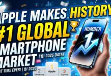Apple Makes History: First Time Ever #1 in Global Smartphone Market