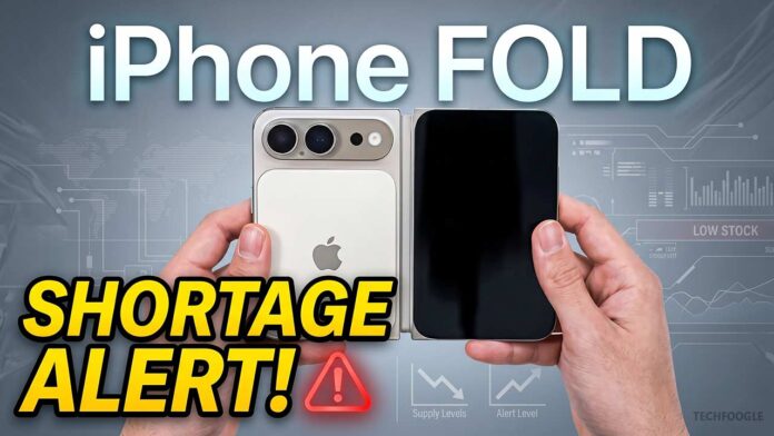 Apple-iPhone-Fold-Shortage-Alert Apple iPhone Fold Shortage Alert