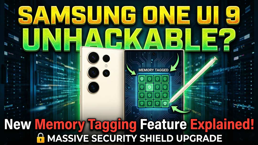 Samsung One UI 9 Just Got UNHACKABLE? New Memory Tagging Feature ...