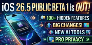 iOS 26.5 Public Beta 1 is OUT