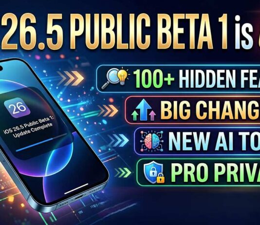 iOS 26.5 Public Beta 1 is OUT