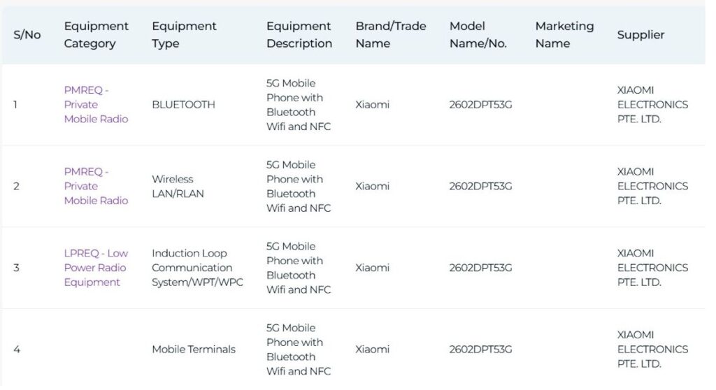 Xiaomi 17T Spotted on Geekbench with Powerful Dimensity 8500 Chipset 2 xiaomi-17t-imda-certifications