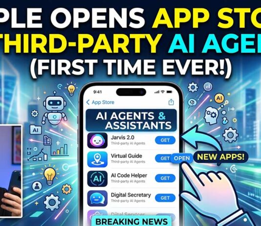 Apple Could Soon Open the App Store to Third-Party AI Agent Apps Apple App Store soon open to 3rd party ai agent apps