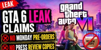 GTA 6 Leak Claims No Monday Pre-Orders and No Press Review Copies