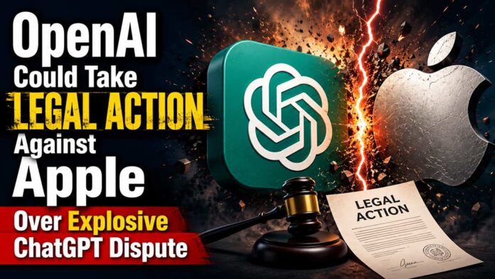 OpenAI-Could-Take-Legal-Action-Against-Apple OpenAI Could Take Legal Action Against Apple