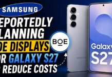Samsung Reportedly Planning BOE Displays for Galaxy S27 to Reduce Costs Samsung Reportedly Planning BOE Displays for Galaxy S27 to Reduce Costs