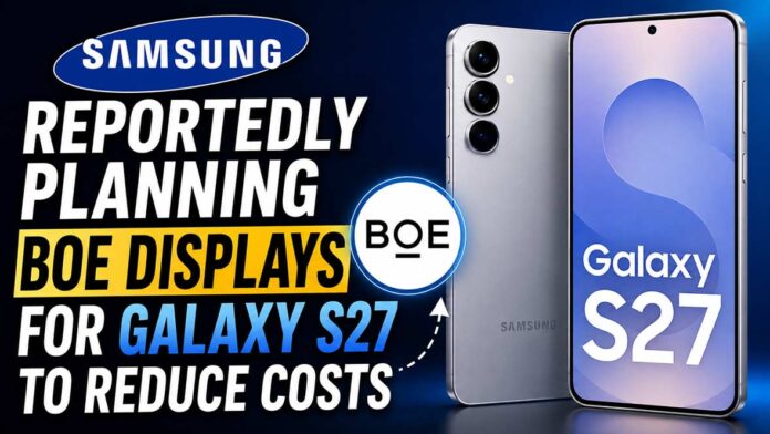 Samsung-Reportedly-Planning-BOE-Displays-for-Galaxy-S27-to-Reduce-Costs Samsung Reportedly Planning BOE Displays for Galaxy S27 to Reduce Costs