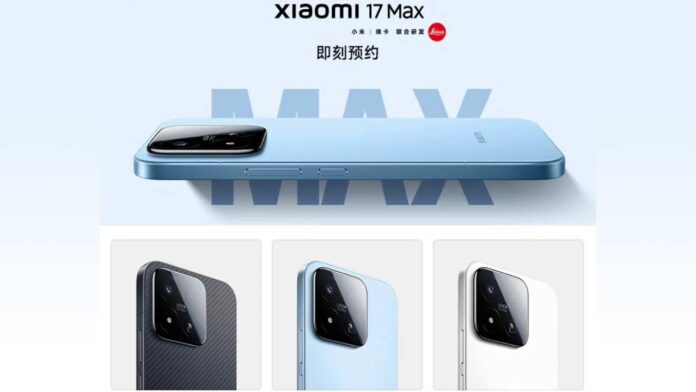 Xiaomi 17 Max Launch Window Tipped in China